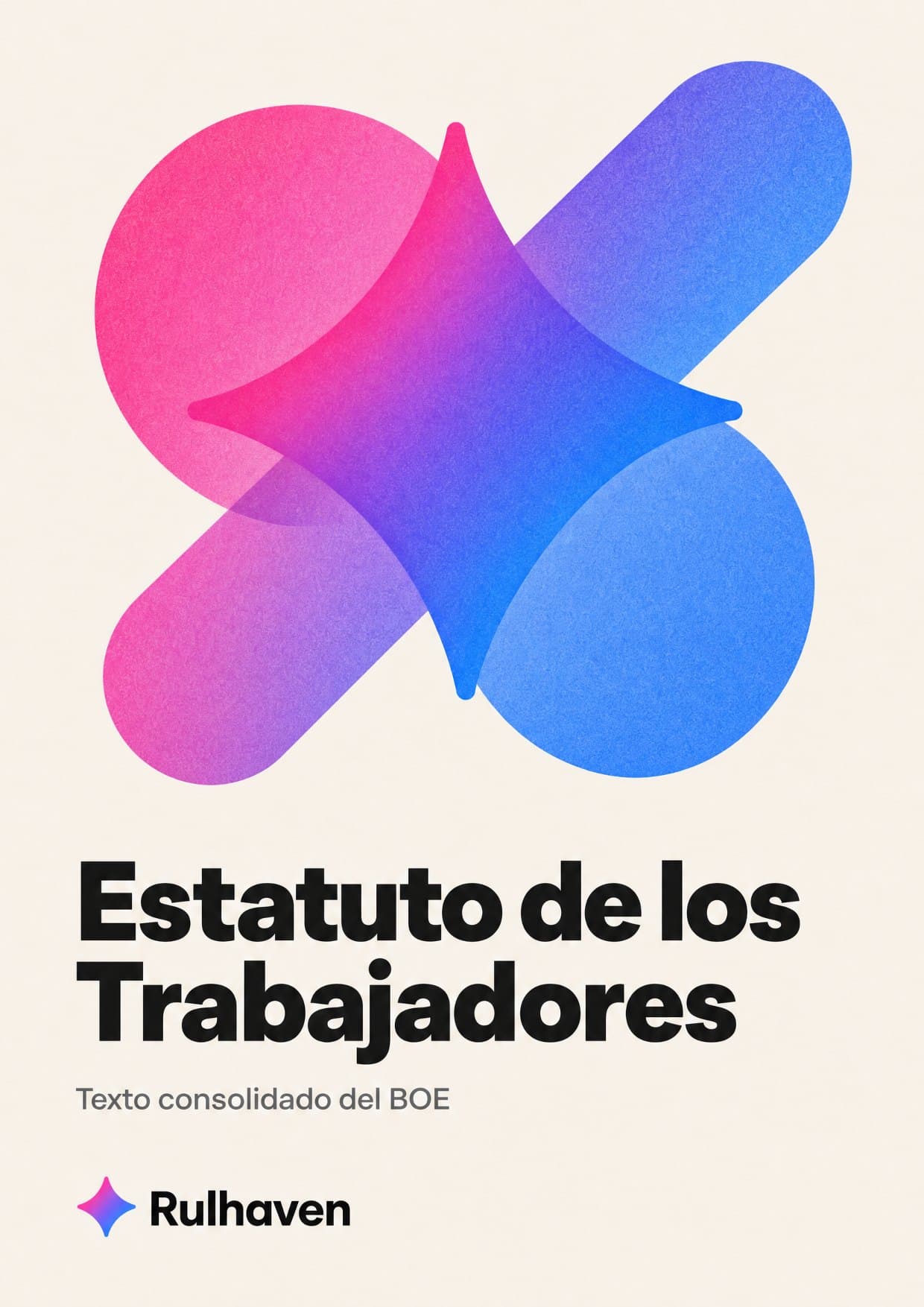 Portada del PDF: Estatuto de los Trabajadores
