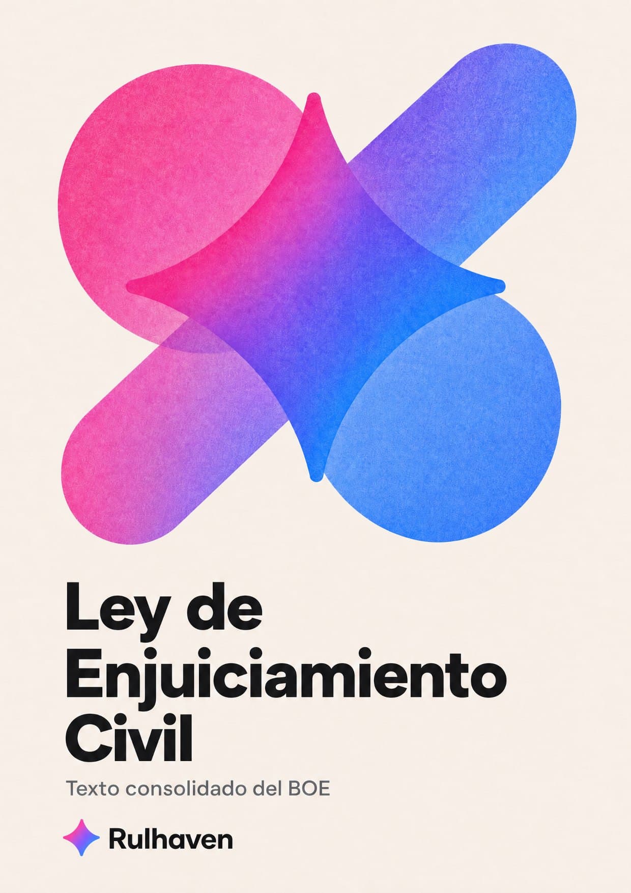 Portada del PDF: Ley de Enjuiciamiento Civil